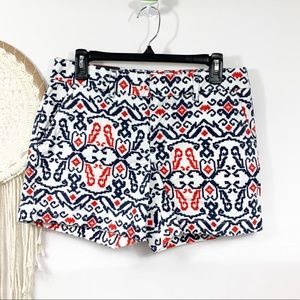 Nwt Tommy Hilfiger white tribal chino shorts